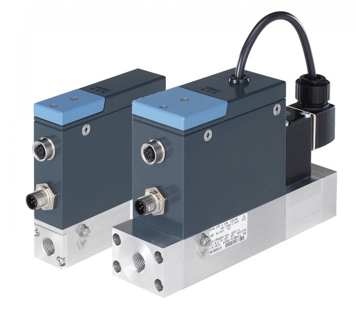 Mass flow controllers and mass flow meters for high-level dynamics in the field